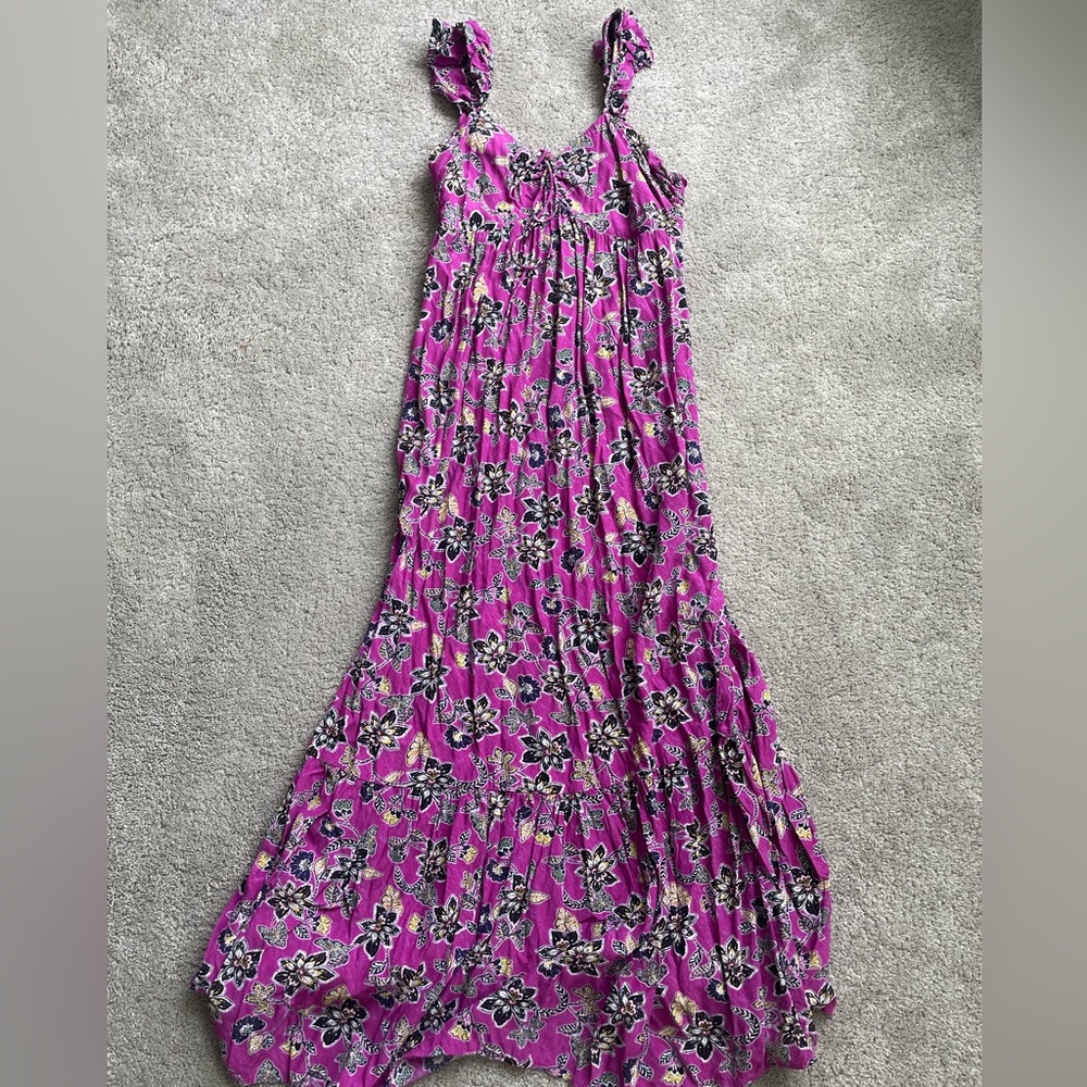 LOFT Floral Maxi Dress
